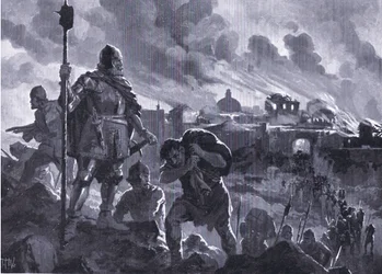 Fekete Iván felgyújtja Žabljakot 1484-ben, a Hutchinson