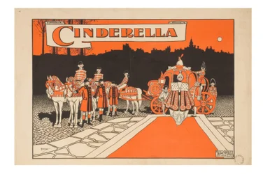 "Hamupipőke" / J. Hassall / Plakat, 1897-98