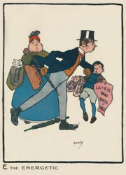 E az energikus / J. Hassall / rajz, 1903