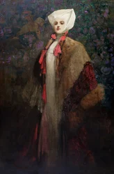 A hölgy (olaj, vászon)