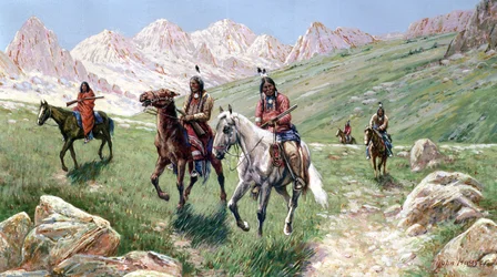 A csejennek földjén, 1896