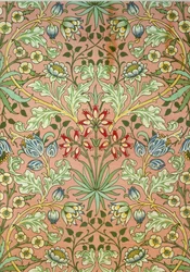 Jácint tapéta, a Morris and Company számára készült
