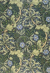 John Henry Dearle (1860-1932) által a Morris and Company számára tervezett tengeri moszat tapéta, 1901.