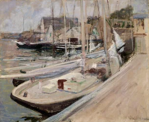 Halászhajók Gloucesterben, 1901.