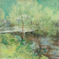 Fehér híd, 1895 után (olaj, vászon)