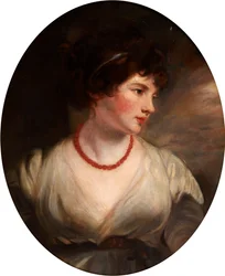 Jane Elizabeth, Oxford grófnője, 1797 (olaj, vászon)