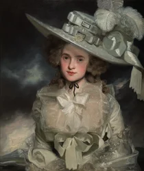 A kentbeli Eastryből származó Mary Boteler portréja, 1786