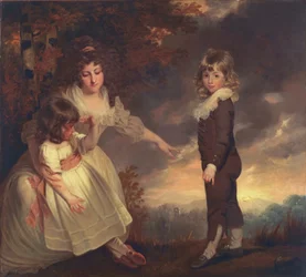 Susannah, Philip Lake és Maria Godsal: a Godsal gyermekek, 1789
