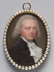 Férfi portré, 1789.