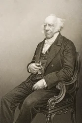 Andrew Reed (1788-1862) metszett D.J. Pound egy fényképről, a „The Drawing-Room of Eminent Personages, Volume 2”, Londonban, 1860.