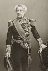 Edmund Lyons (1790-1858) metszett D.J. Pound egy fényképről, a „The Drawing-Room of Eminent Personages, Volume 2”, Londonban, 1860.
