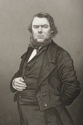 Hugh Stowell Brown (1823-86) metszetét D.J. Pound egy fényképről, a „The Drawing-Room of Eminent Personages, Volume 2”, Londonban, 1860.