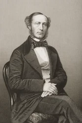 John Walter (1818-94) metszett D.J. Pound egy fényképről, a „The Drawing-Room of Eminent Personages, Volume 2”, Londonban, 1860.