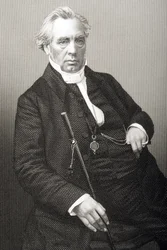 Samuel Dousland Waddy (1804-76) metszett D.J. Pound egy fényképről, a „The Drawing-Room of Eminent Personages, Volume 2”, Londonban, 1860.
