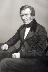 Sir Benjamin Collins Brodie (1783-1862) metszetét D.J. Pound egy fényképről, a „The Drawing-Room of Eminent Personages, Volume 2”, Londonban, 1860.