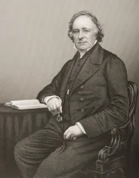 Thomas Binney (1798-1874) metszetét D.J. Pound egy fényképről, a „The Drawing-Room of Eminent Personages, Volume 2”, Londonban, 1860.