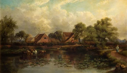 Farm Wood Lane-ben, Handsworth, 1850-1908.