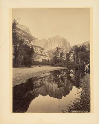 Yosemite-vízesések, sziklafal, Kalifornia