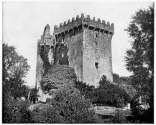 Blarney kastély, Írország, 19. század.