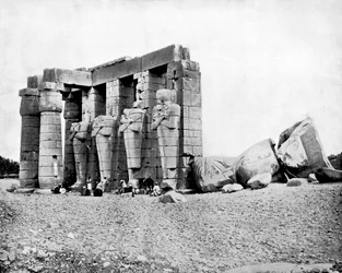 Romok, Théba, Egyiptom, 1893.