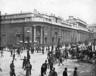 A Bank of England, London, 19. század vége.