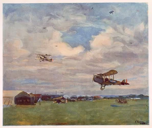 An Aerodrome, a British Artists at the Front-tól, a The Western Front folytatása, 1918