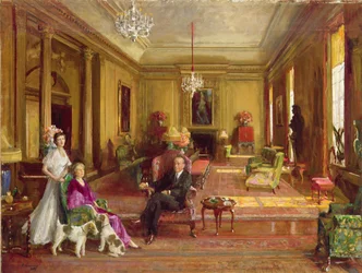 Lord Duveen of Millbank otthonában
