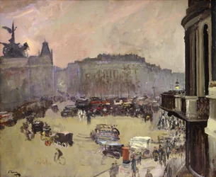A téli nap, a Hyde Park Corner
