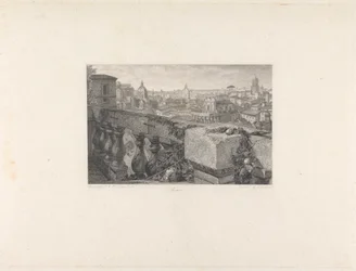 Róma, a Farnese Gardensből