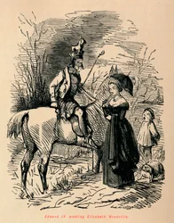 IV. Edward, találkozás Elizabeth Woodville-lel, 1860, 1860 között.