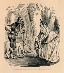 Anjou Margit találkozik a jóindulatú rablóval,