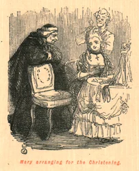 Mária szervezi a keresztelőt, 1897.