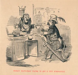 Robert Curthose megpróbálja leárazni egy Billt, c1860, c1860