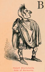 Robert Shortshanks, Normandia hercege, c1860, c1860