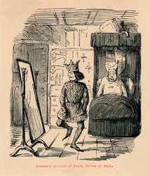Henrik, walesi herceg méltatlan viselkedése, 1860, 1860 c