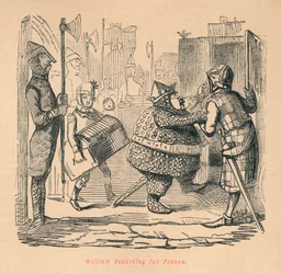 Vilmos Franciaországba indul, c1860, c1860