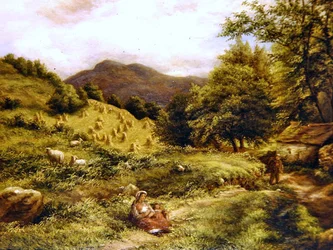 Redhill, Surrey (olaj, vászon)