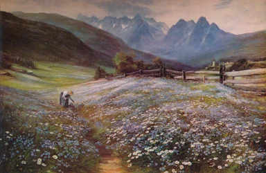 Június az osztrák Tirolban, kb. 1892