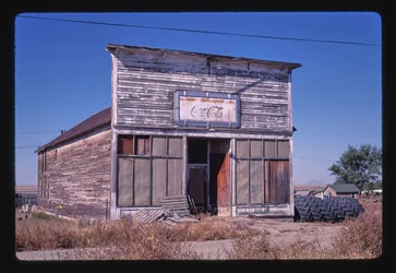 Elhagyott kávézó, Joplin, Montana, USA
