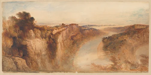 Kilátás a Wye folyóra, Chepstow felé nézve