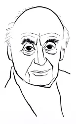 Berthold Goldschmidt, karikatúra