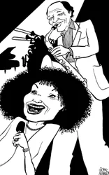 Cleo Laine és Sir John Dankworth Dame Cleo Laine, Lady Dankworth, született Clementina Dinah Campbell