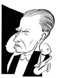 Otto Dix, karikatúrák