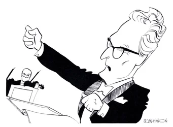 Otto Klemperer - karikatúrák