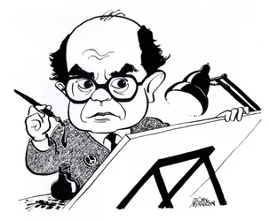Vicky (Victor Weisz), karikatúra
