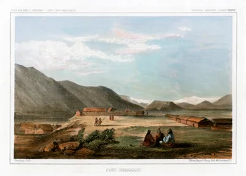 Okinakane erőd, USA, 1856