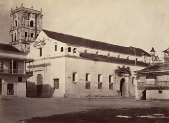 Trópusi táj, katedrális, Cartagena, 1871.