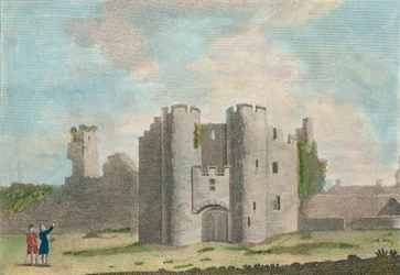 Pembroke Castle kapuja, Pembrokeshire, 1785