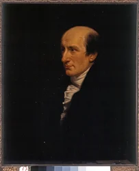 Mahon Charles,3rd Earl Stanhope portréja (olaj, vászon)