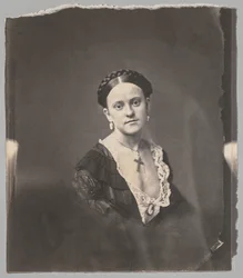 Mrs. John R. Johnston, 1857 előtt.